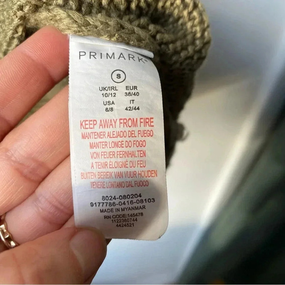 Olive Green Sweater - Primark, Women’s Small - Picture 6 of 8
